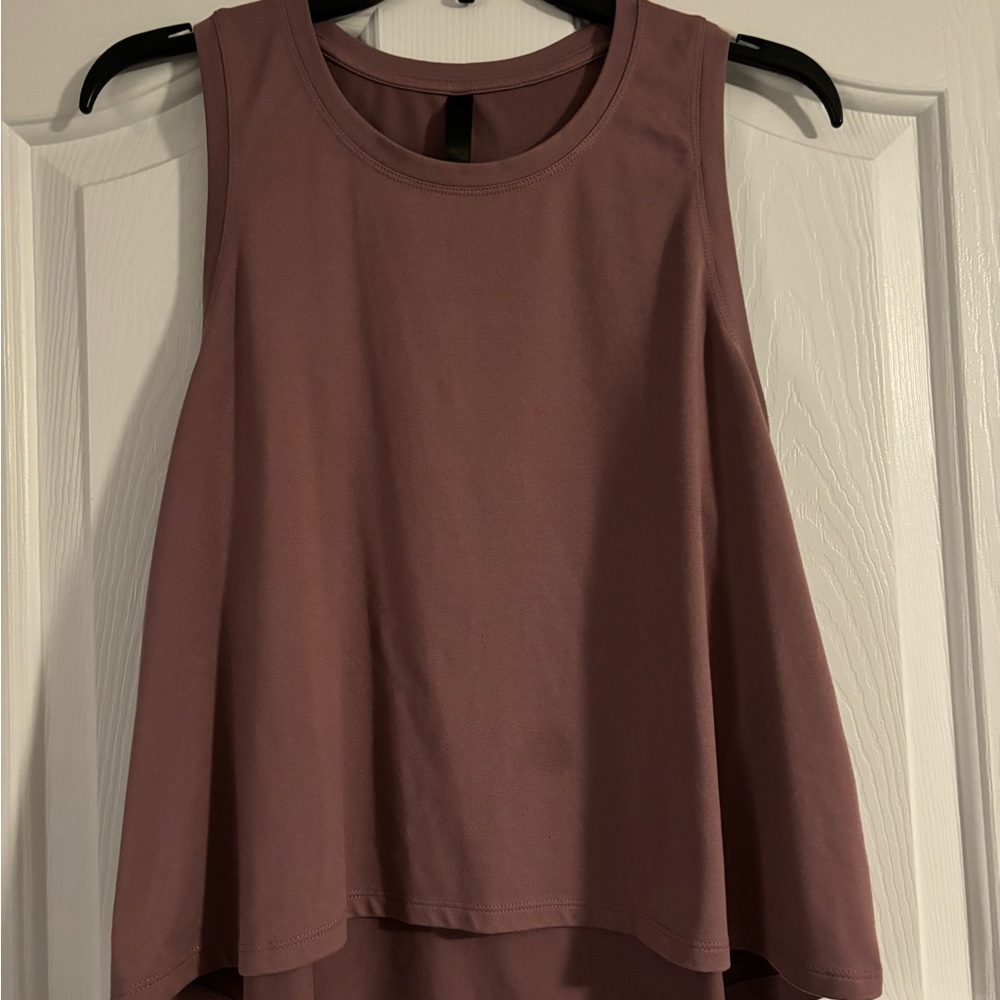 Sleeveless Mauve Top